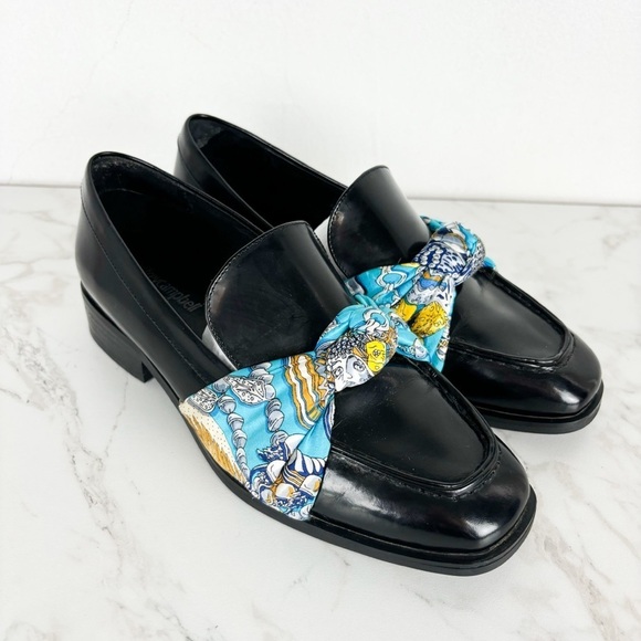 Jefferey Campbell Free People Bollero Scarf Loafers Sz 38 (US 7.5) - Picture 2 of 12